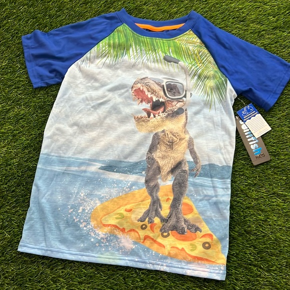 Jellyfish Kids Pajama Top - Picture 1 of 3